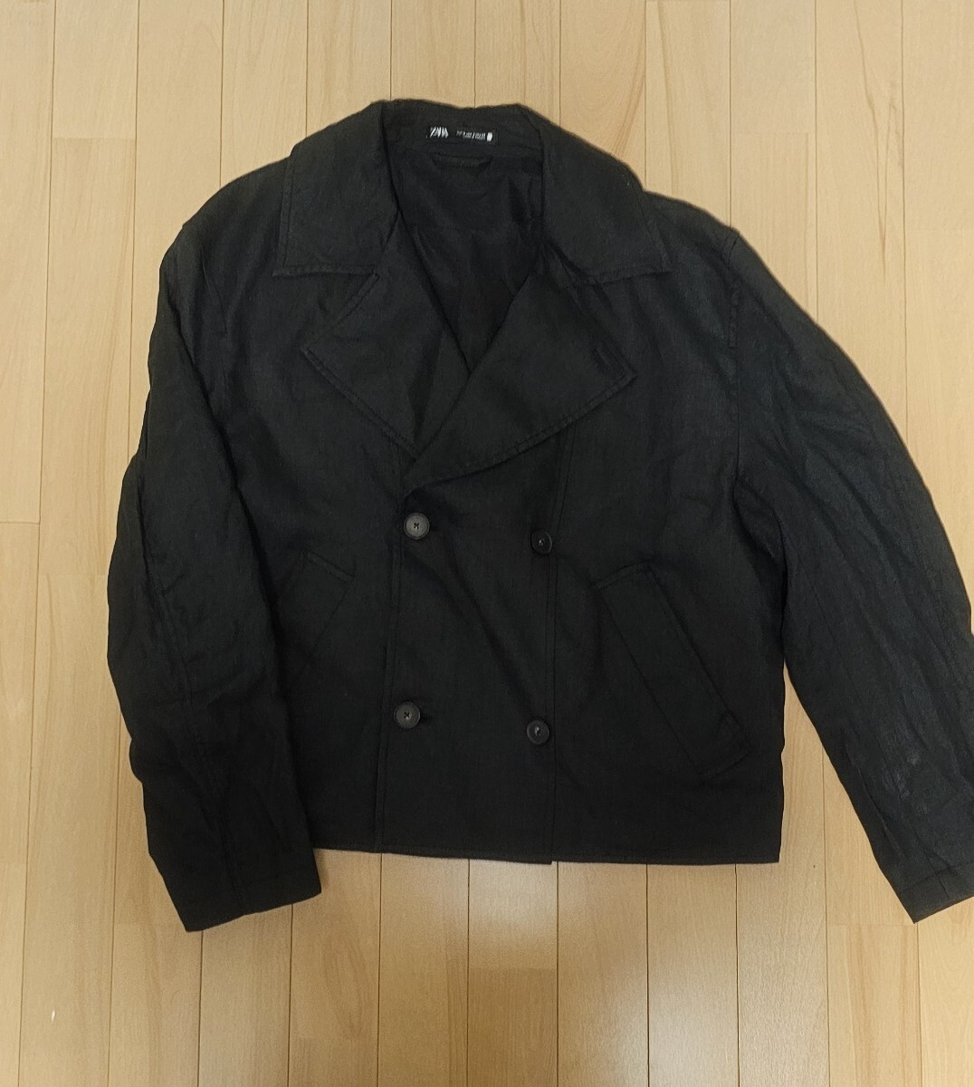 zara ジャケット 黒 ブラック_画像3