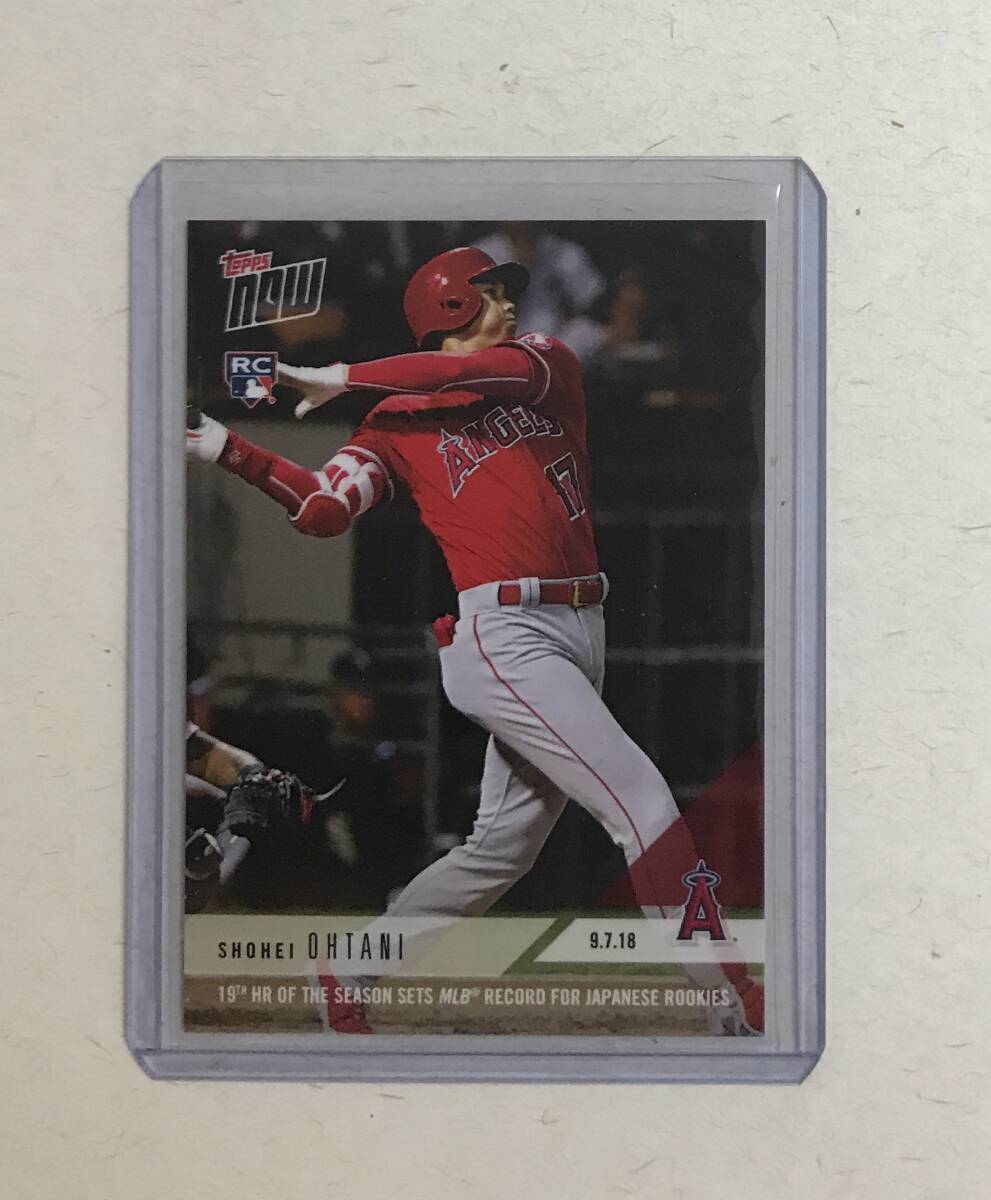 RC ルーキーカード TOPPS NOW 2018 大谷翔平 エンゼルス 英語版 697_画像1