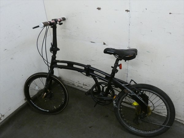 大阪発☆DOPPELGANGER/ドッペルギャンガー☆折りたたみ自転車☆211 管N28284 #_画像1