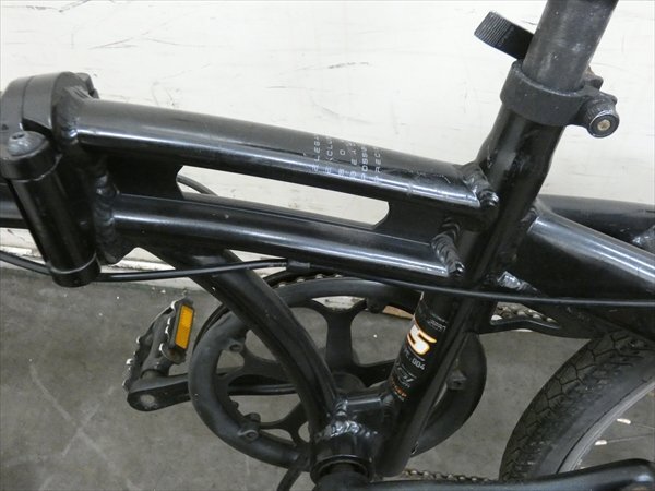 大阪発☆DOPPELGANGER/ドッペルギャンガー☆折りたたみ自転車☆211 管N28284 #_画像8
