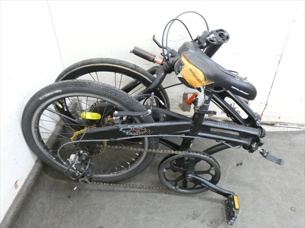 大阪発☆DOPPELGANGER/ドッペルギャンガー☆折りたたみ自転車☆211 管N28284 #_画像3