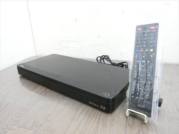 500GB☆16年☆東芝/REGZA☆HDD/BDレコーダー☆DBR-Z610☆リモコン付☆2番組同時録画☆3D対応機 管CX37386_画像1