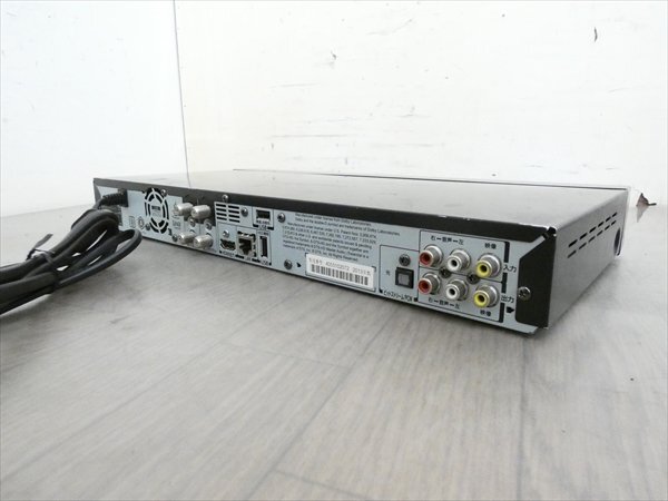 500GB☆13年☆東芝/REGZA☆HDD/BDレコーダー☆DBR-Z310☆リモコン付☆2番組同時録画☆3D対応機 管CX37561_画像2