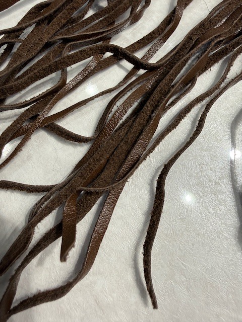 *H7-11-19 прекрасный товар Demi-Puff Mink норка First -ru шаль пончо кожа Brown мех бахрома японский костюм . оборудование хранение товар 