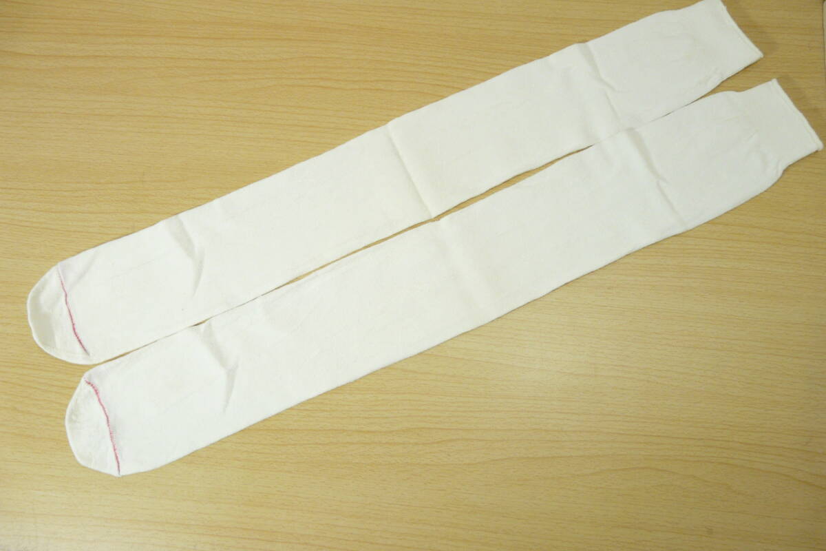 【未使用品★レッグウェア】TCK◆白 ハイソックス◆アンダーソックス◆サニタリーソックス◆US XL◆67cm丈◆MADE IN U.S.A.◆稀少◆_画像4