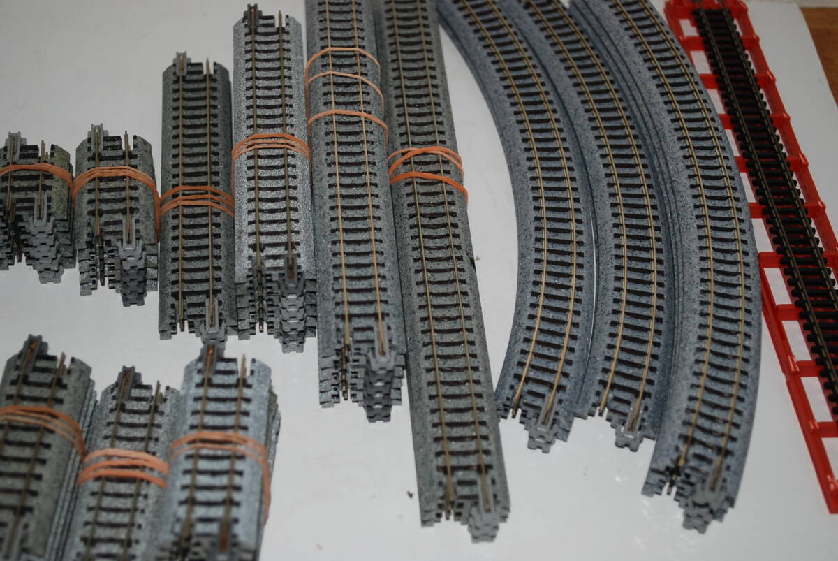 送料600円 KATO カトー ユニトラック カーブ＆ストレートまとめて 中古品 売り切り_画像2