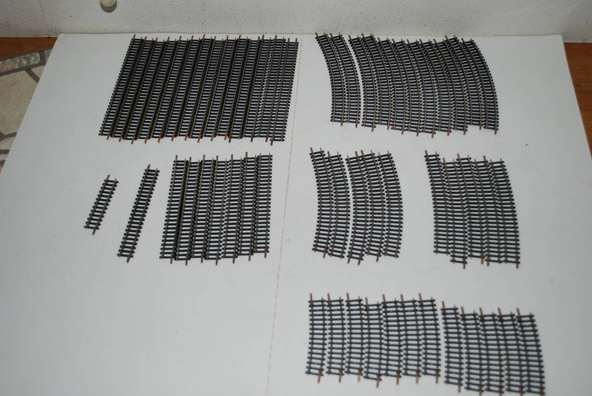 送料430円 KATO　カトー　鉄道模型 Nゲージ用道床なしレールまとめて 中古品_画像1