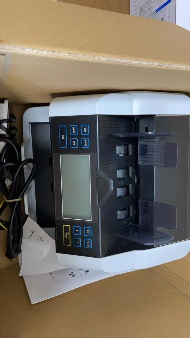 紙幣カウンター【日本専用・新紙幣対応】マネーカウンター 紙幣計数機 日本紙幣 偽札検知機能 お札数える機械 通貨機能_画像10