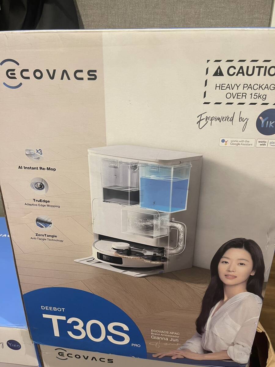 【新品未開封 】ECOVACS(エコバックス)DEEBOT T30S Pro ロボット掃除機 吸引・水拭き両用 モップ洗浄_画像8