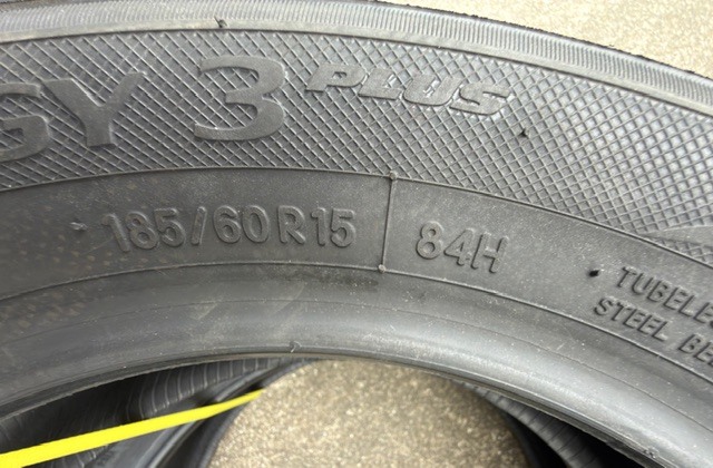 未使用保管品　TOYOタイヤ NANOENERGY 3 PLUS 185/60R15 84H ※2本セット！！_画像5