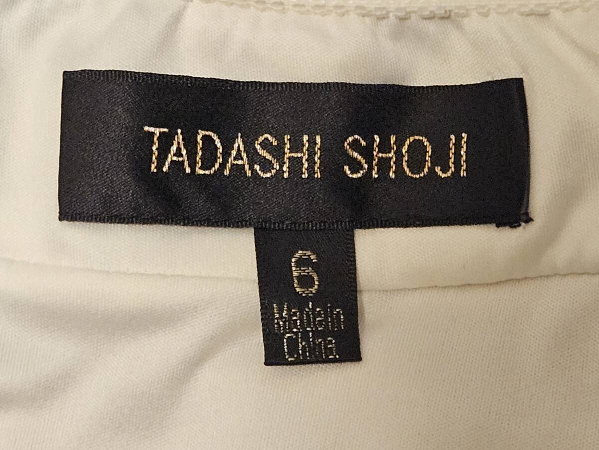 TADASHI SHOJI　タダシショージ　IVORY & BLACK　ロングフォーマルドレス　「６ 」/ １１号程度_画像7