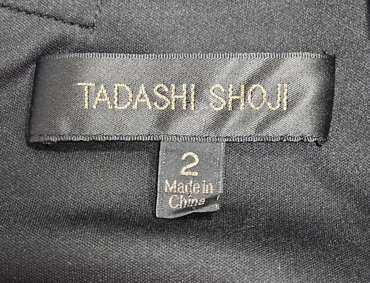 TADASHI SHOJI　タダシショージ　BLACK & BEIGE　ワンピース　「２ 」/ ７－９号程度_画像7