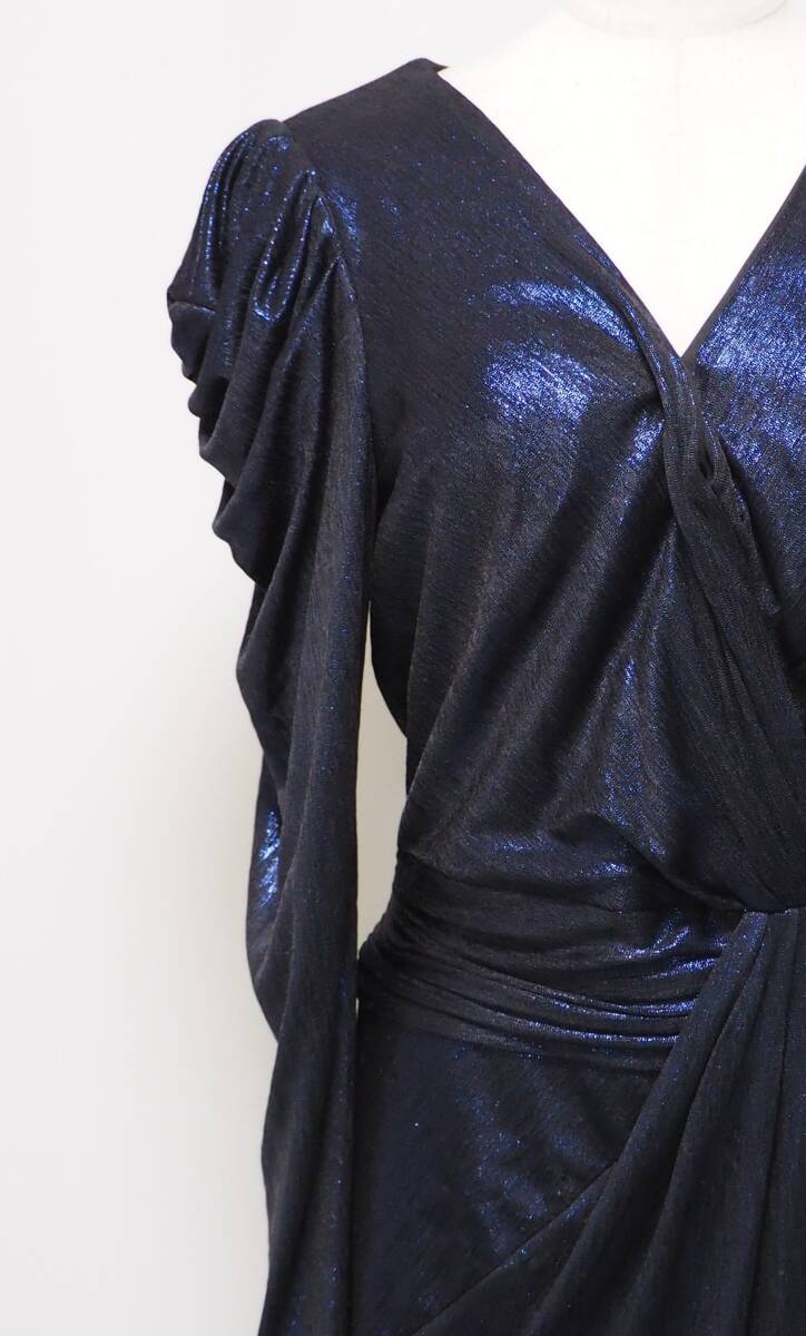 TADASHI SHOJI　タダシショージ　NAVY　ワンピース　「L 」/ １３号程度_画像5