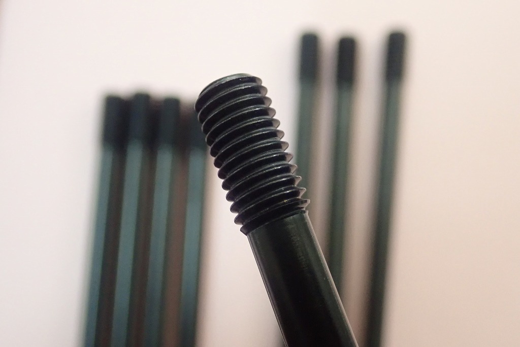 【新品】Z400FX Z500FX Z550FX 用 クロモリ シリンダースタッドボルトセット 特別製造品 １台分 検）リプロ クランク スタット 92004-1018_画像4