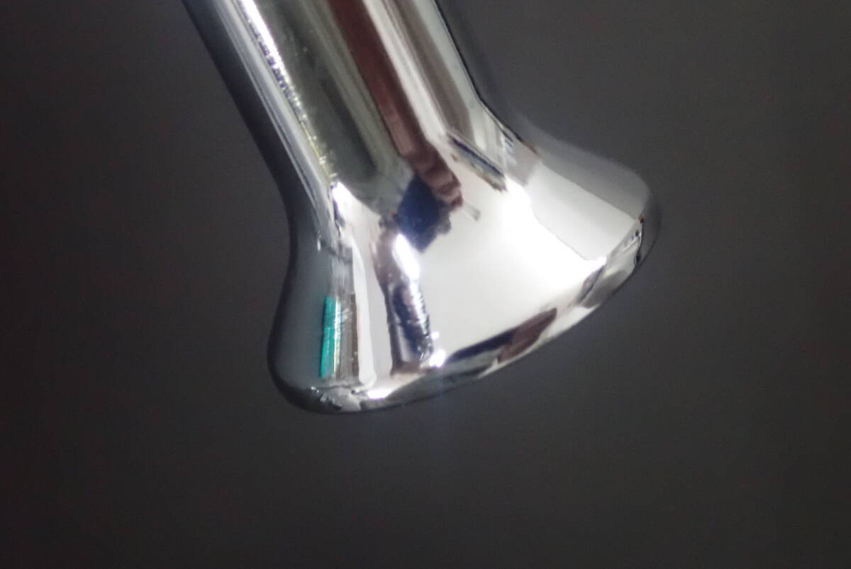 ZⅡタイプ 超小径ウインカーステー（長さ／ミドル）メッキ【特注】 検）Z1 Z2 当時 カスタム 75cm 小さい テーパー ステー_画像3