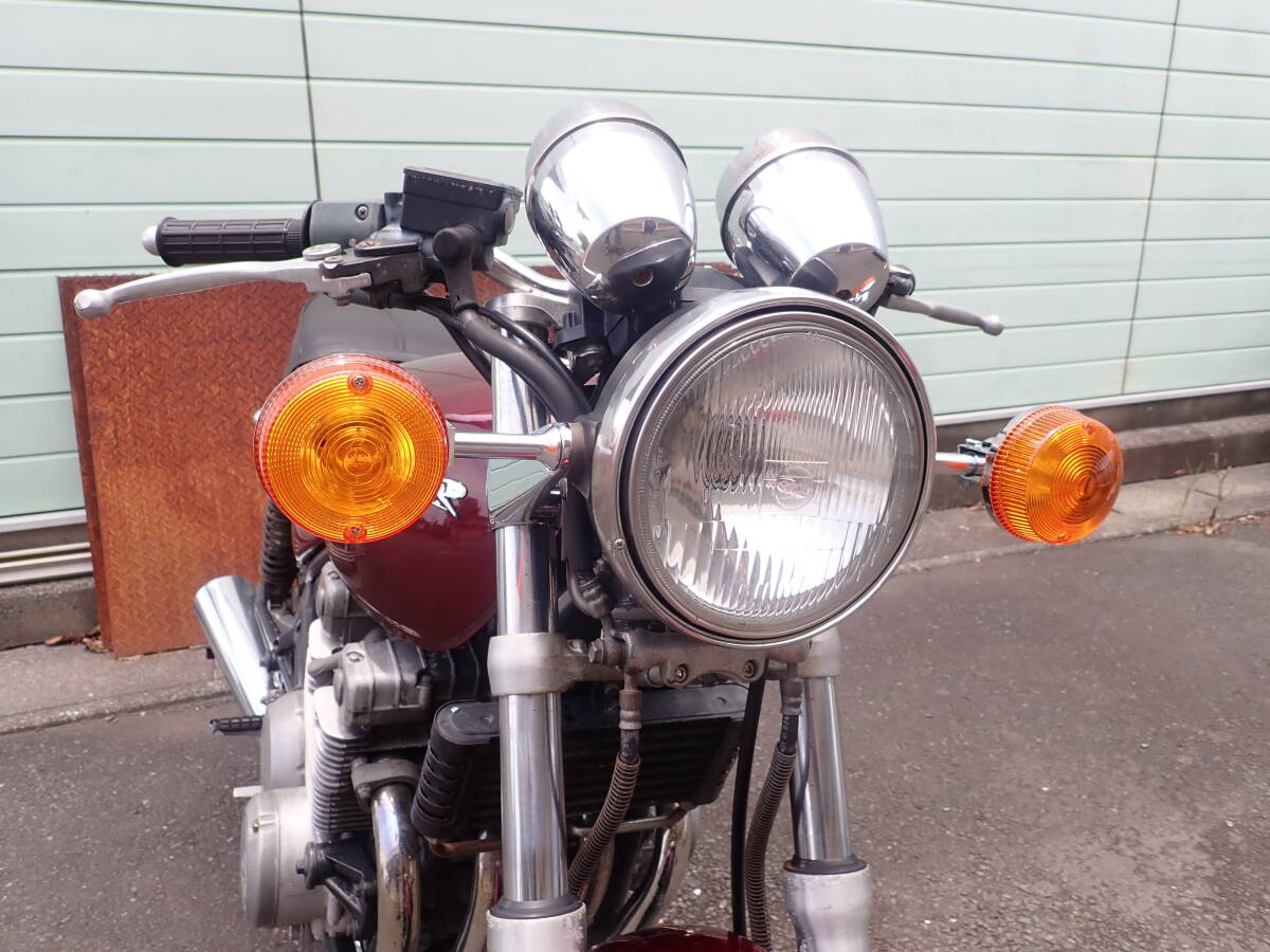 ZⅡタイプ 超小径ウインカーステー（長さ／ミドル）メッキ【特注】 検）Z1 Z2 当時 カスタム 75cm 小さい テーパー ステー_画像7