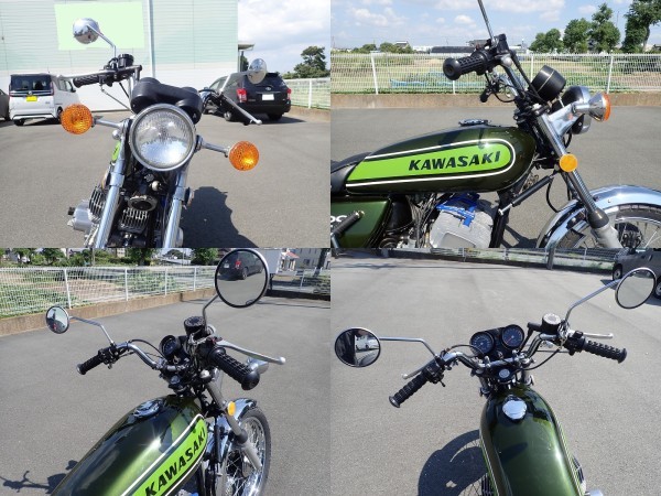 【新品】オリジナルハンドル　アップハンドル YB ＹＢ ちょっとシボリ ちょっとタレハン オリジナル製作 在庫限り GS レア 当時 珍品 _画像9