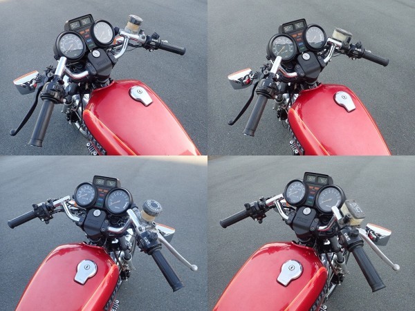 【新品】コンドル コンパクトハンドル(黒キャップ)オリジナル ミニハンドル 縮小 縮尺 リサイズ ハンドル 検)ハリケーン スワロー_画像9