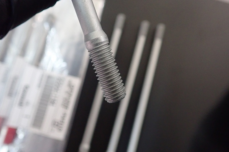 【新品】Z400FX Z500FX Z550FX 用 シリンダースタッドボルトセット 特別製造品 １台分 検）リプロ クランク スタッド スタット 92004-1018_画像7