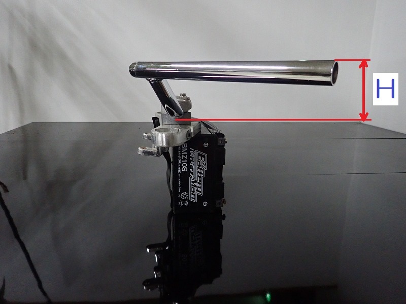 【新品】コンドル コンパクトハンドル(黒キャップ)オリジナル ミニハンドル 縮小 縮尺 リサイズ ハンドル 検)ハリケーン スワロー_画像5