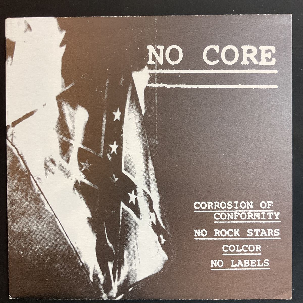 (a) NO CORE - CORROSION OF CONFORMITY NO ROCK STARS COLCOR NO LABELS LP レコード ロック _画像1