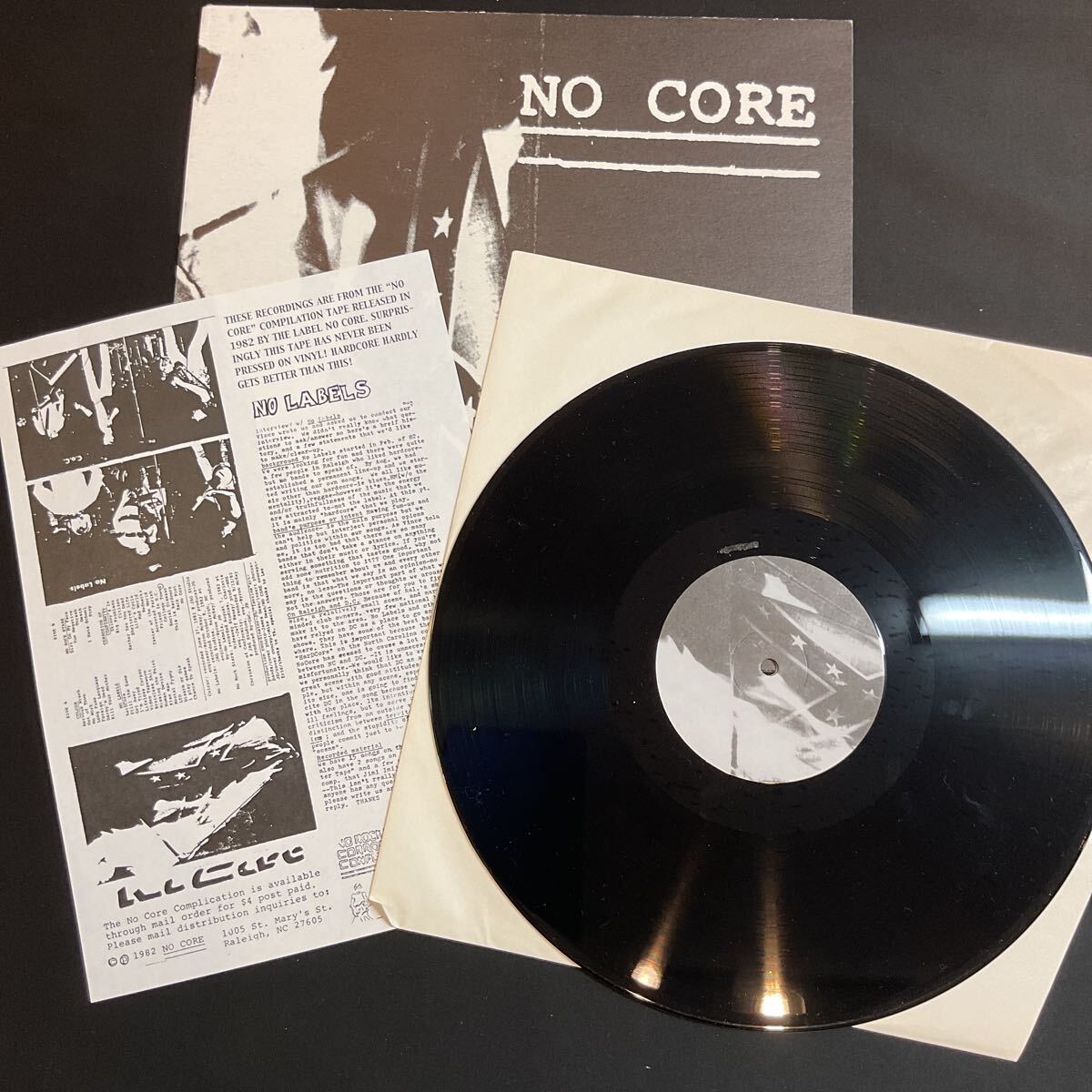(a) NO CORE - CORROSION OF CONFORMITY NO ROCK STARS COLCOR NO LABELS LP レコード ロック _画像3