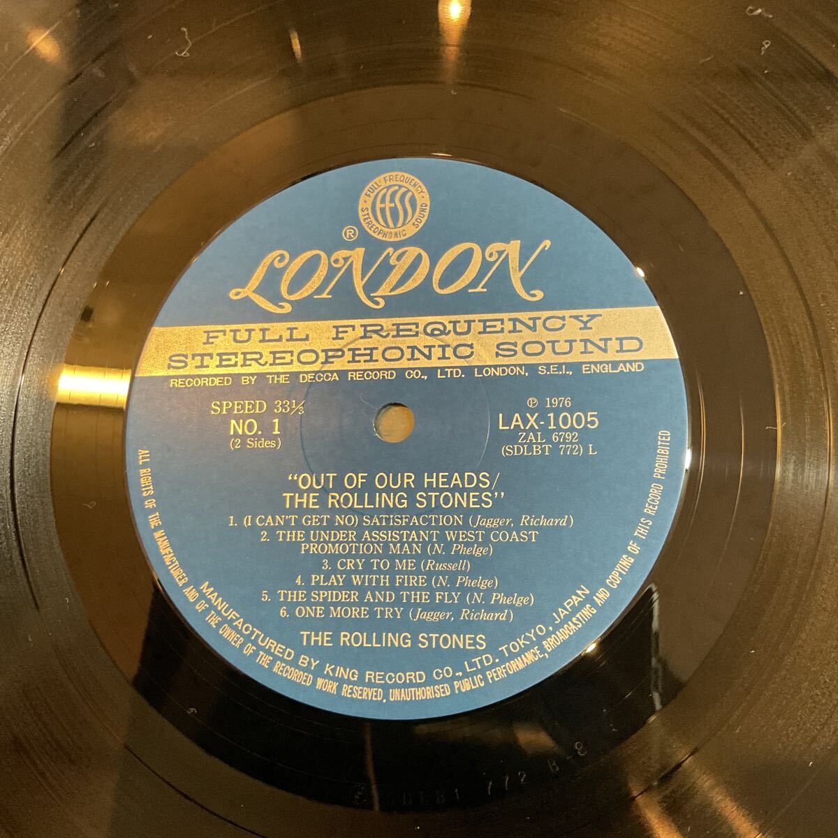 (a) The Rolling Stones Out Of Our Heads ローリング ストーンズ_画像6