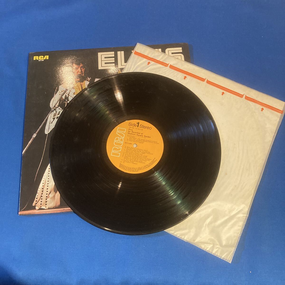 (s) Elvis* Elvis As Recorded At Madison Square Garden = エルヴィス・イン・ニューヨーク LPレコード 国内盤 Pop Rock_画像3