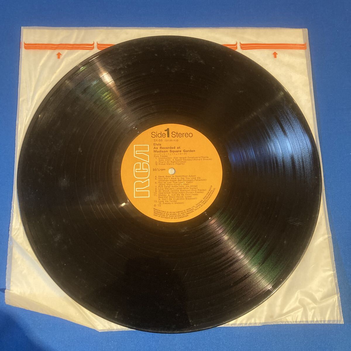 (s) Elvis* Elvis As Recorded At Madison Square Garden = エルヴィス・イン・ニューヨーク LPレコード 国内盤 Pop Rock_画像4