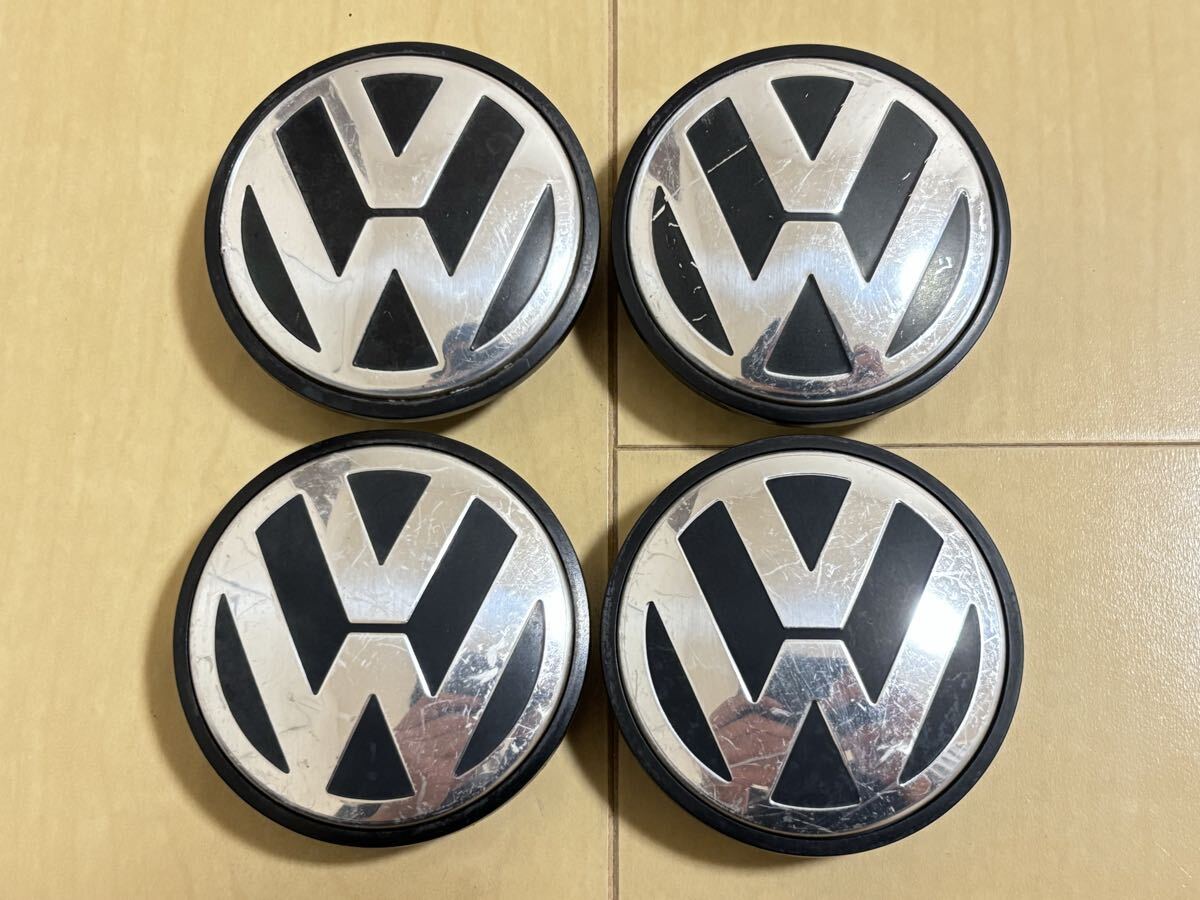 VW フォルクスワーゲン純正 センターキャップ 4個 中古 3B7 601 171_画像1