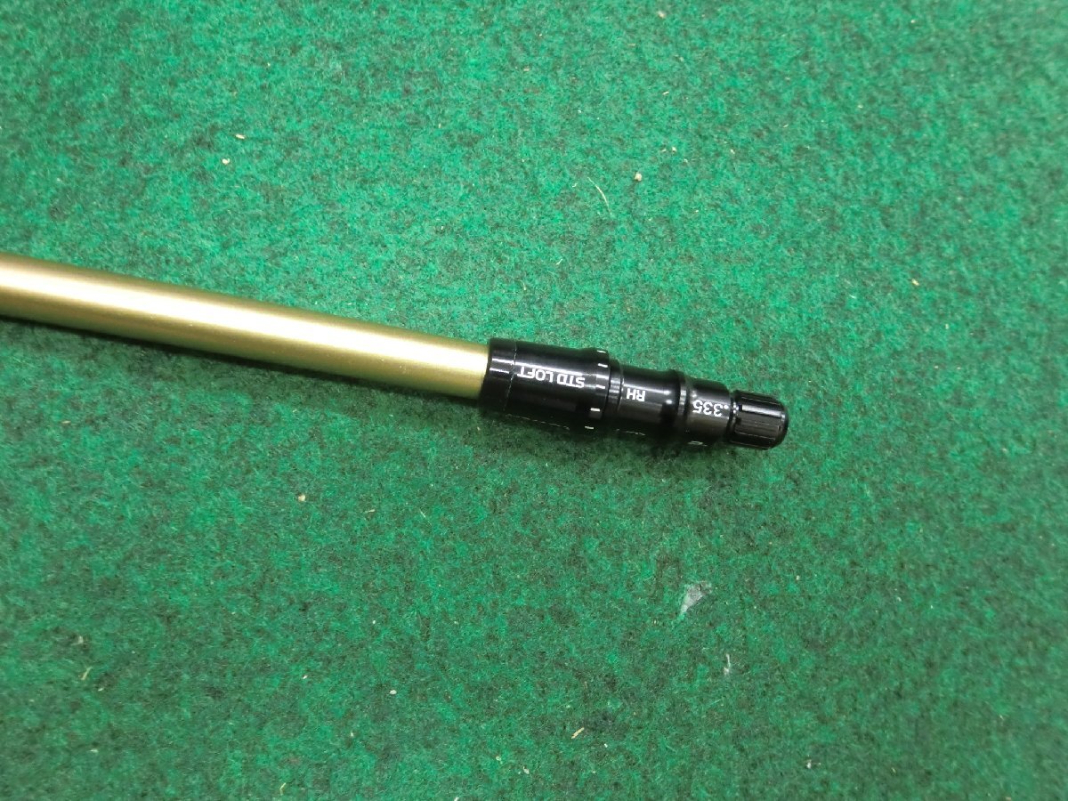 スピーダーNX ゴールド　50S　45.75inch SIM ステルス Qi10 Qi35　テーラーメイドスリーブ_画像2