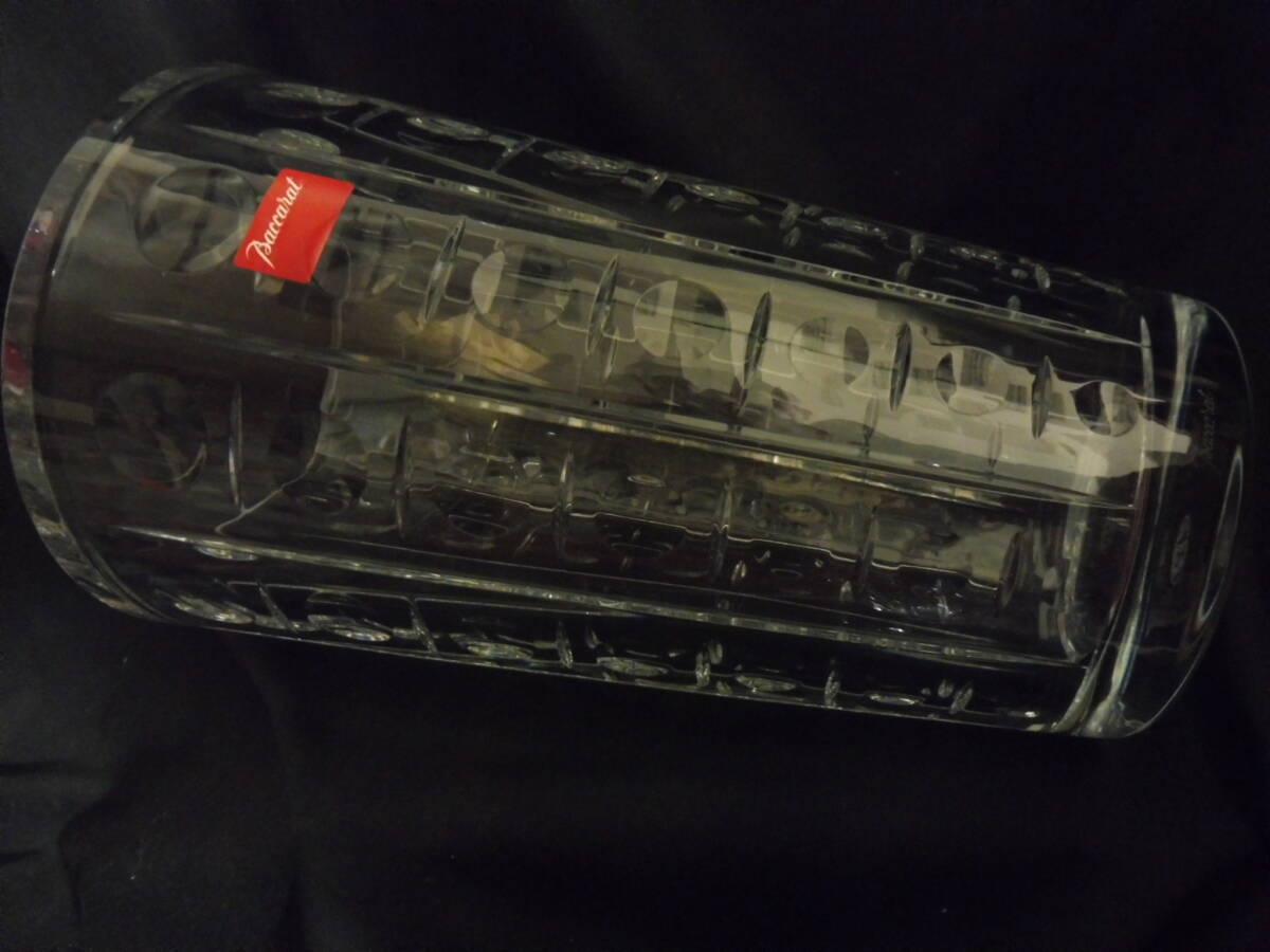 新品 バカラ Baccarat 大型商品 フラワーベース　エキノックス　クリスタル　ロング 花瓶　重量あり レア商品　(14_画像5