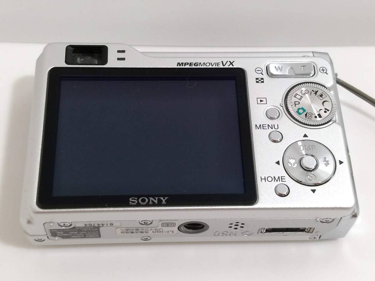 SONY ソニー Cyber-shot サイバーショット コンパクトデジタルカメラ DSC-W80/シルバー/デジカメ/約5.5×9×2.2cm/720万画素/02SH111001_画像9