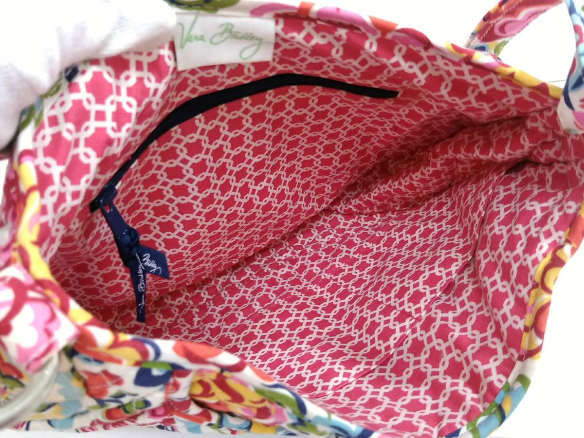 1,000円スタート Vera Bradley ヴェラ ブラッドリー Hope Garden ホープ ガーデン ショルダーバッグ/約26×33×10cm/斜め掛け/06KO112505-8_画像9