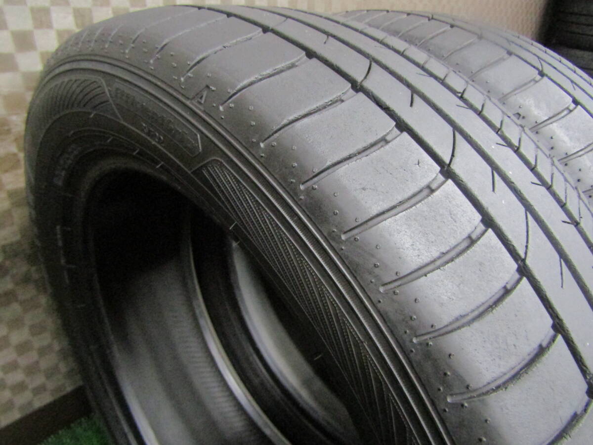 ☆送料無料☆2022年製☆バリ溝☆グッドイヤー EfficientGrip RVF02 225/55R19 103W 2本 エフィシエントグリップ_画像9