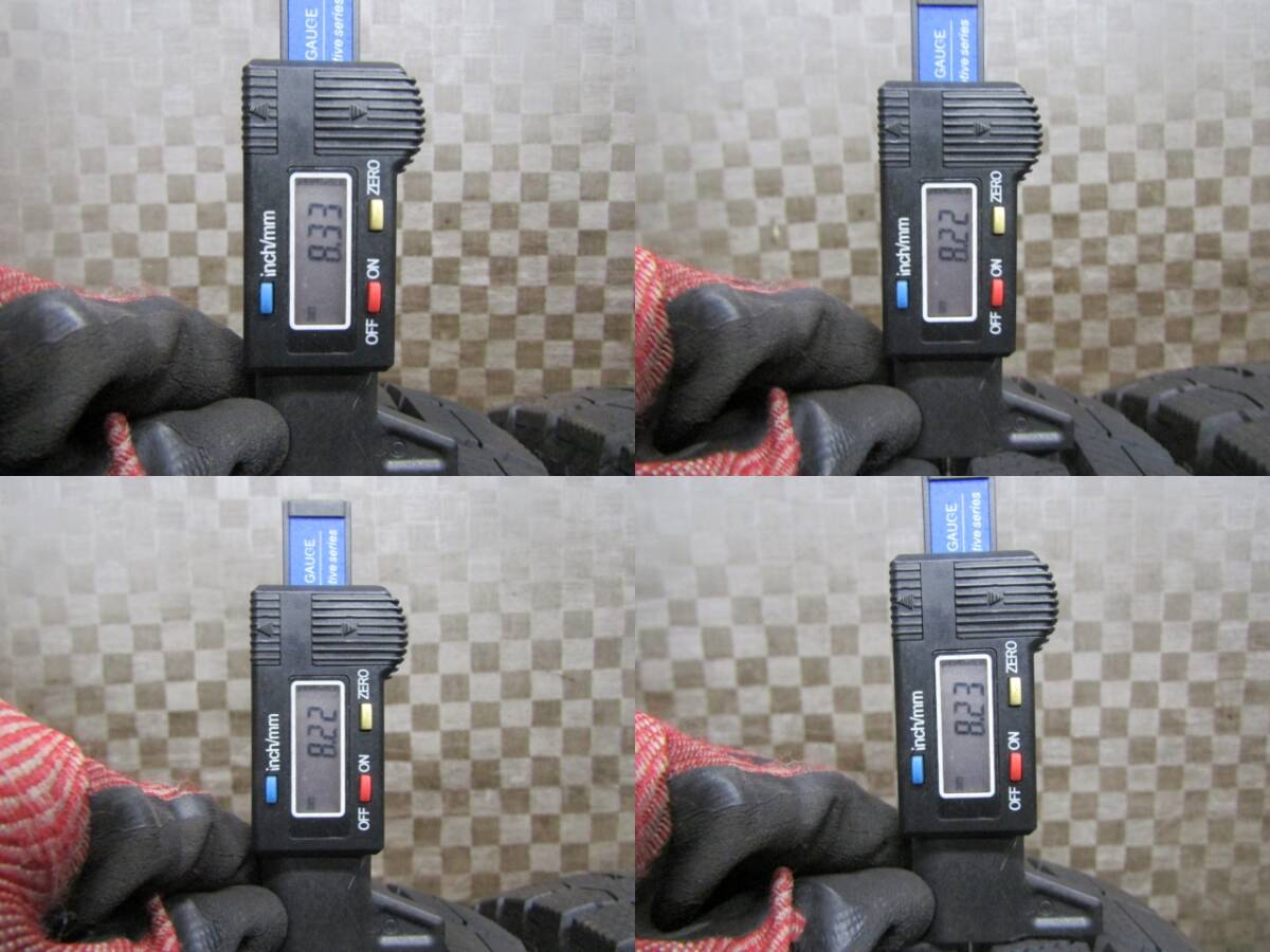 ☆送料無料☆バリ溝☆2021年製☆ダンロップ WINTER MAXX WM02 185/70R14 88Q 4本 ウィンターマックス_画像9