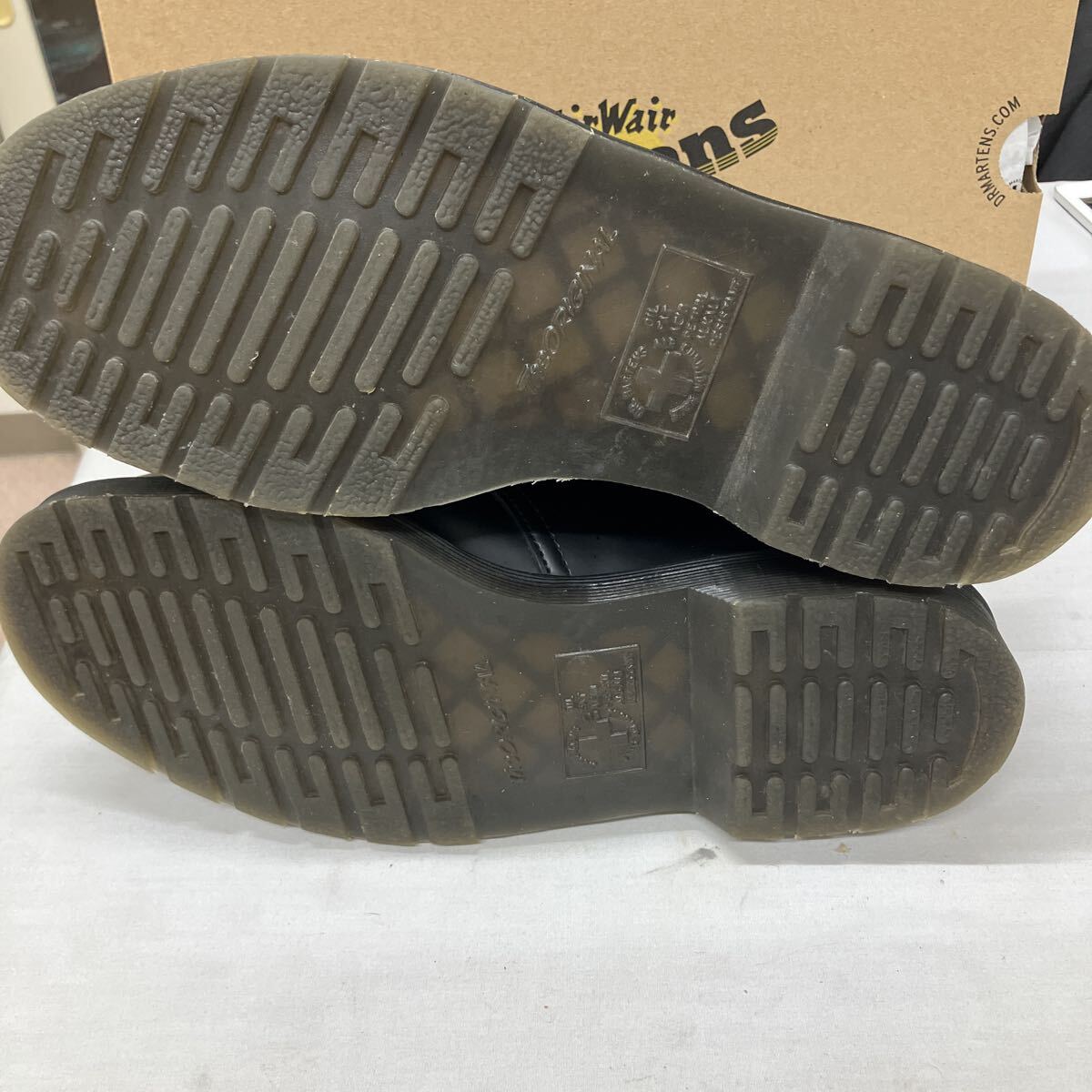 Dr Martens 1461 WS ドクターマーチン ブラック 3ホールシューズ 革靴 本革 UK9 SMOOTH 黒 ブラック レザー 3ホール_画像4