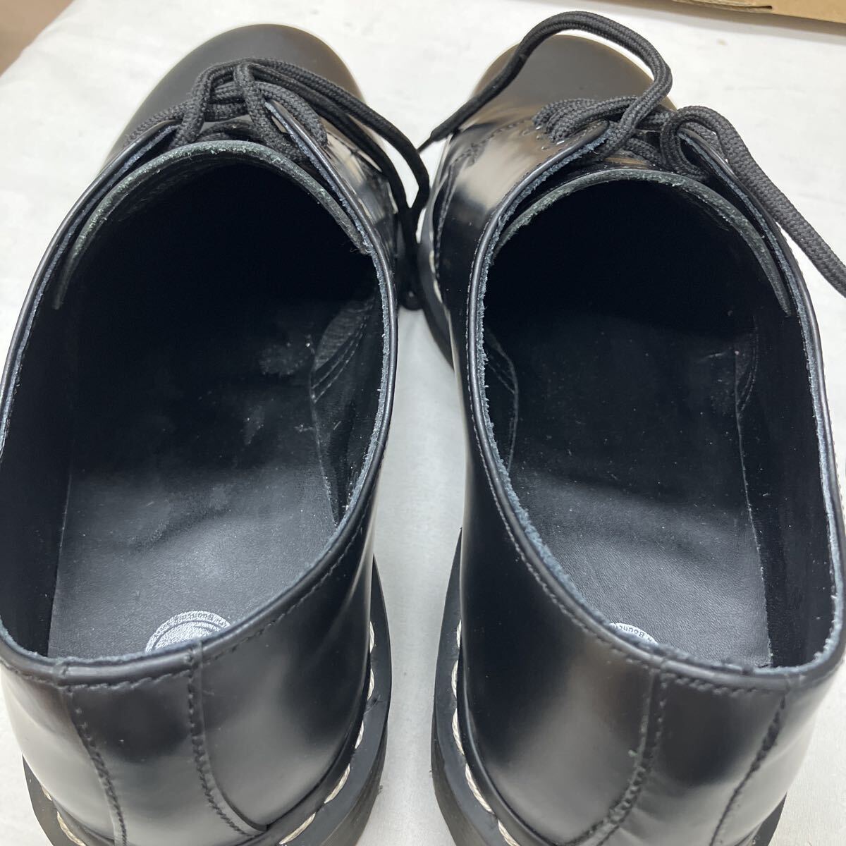 Dr Martens 1461 WS ドクターマーチン ブラック 3ホールシューズ 革靴 本革 UK9 SMOOTH 黒 ブラック レザー 3ホール_画像5