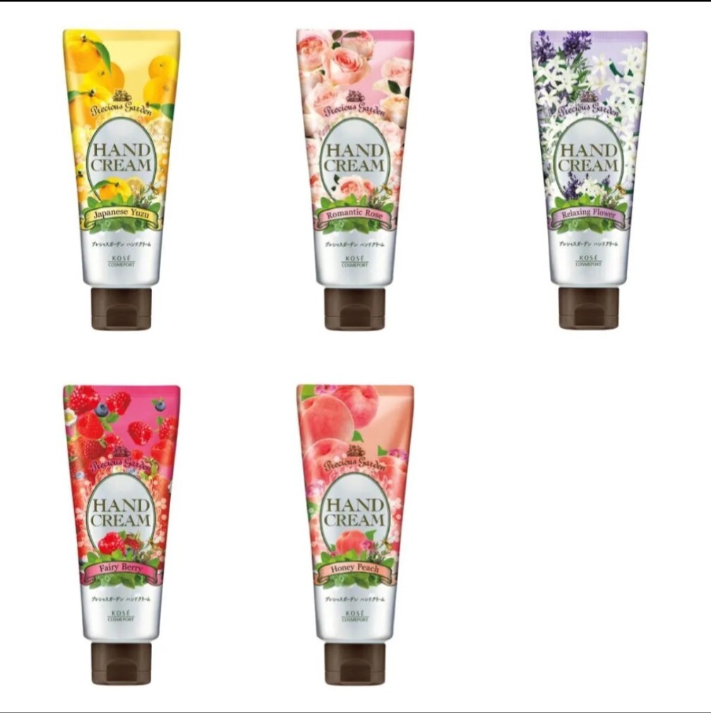 ×5本セット KOSE プレシャスガーデン ハンドクリーム_画像2