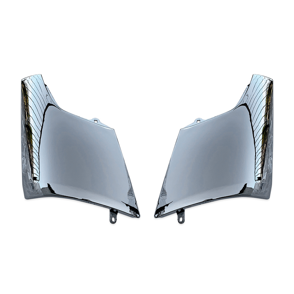 新品即納 三菱ふそう ジェネレーション キャンター 標準 メッキ フロント バンパー+グリル+コーナーパネル+ミラーカバー 離島沖縄県不可_画像10