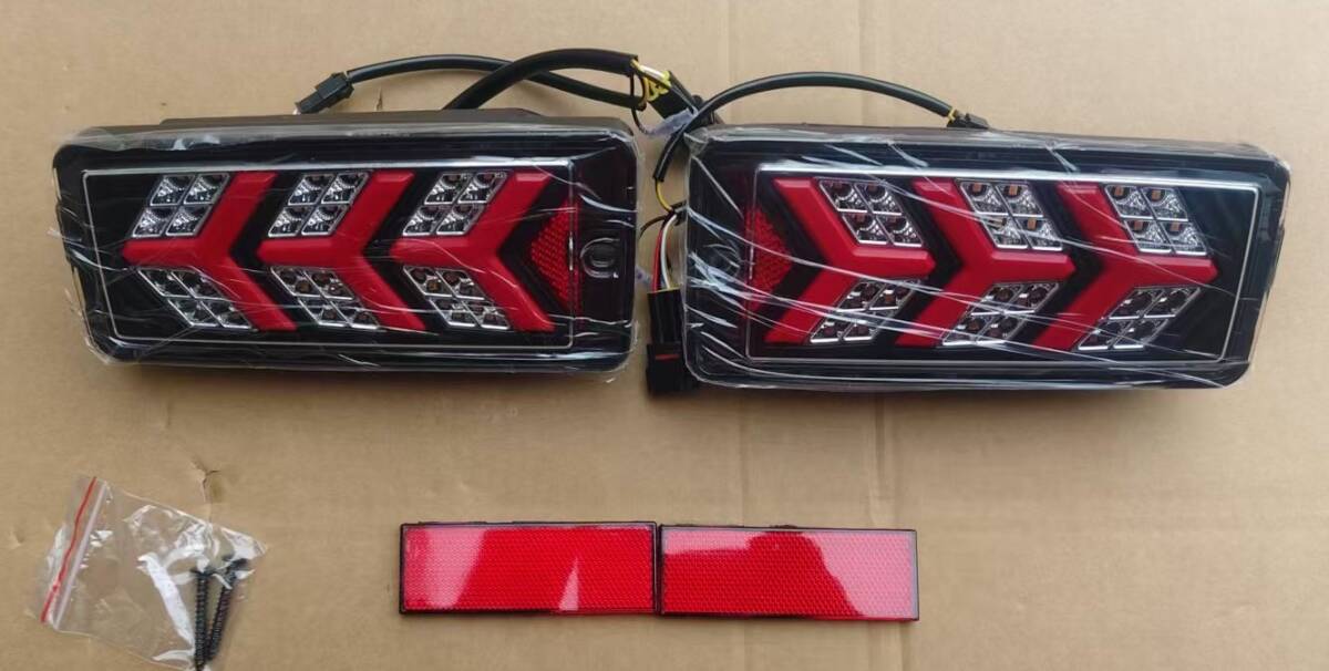 LEDテールランプ 左右セット 新商品 LEDテールランプ 左右セット ダイハツ S500系後期 2021.12～ ハイゼットトラック sto197_画像3