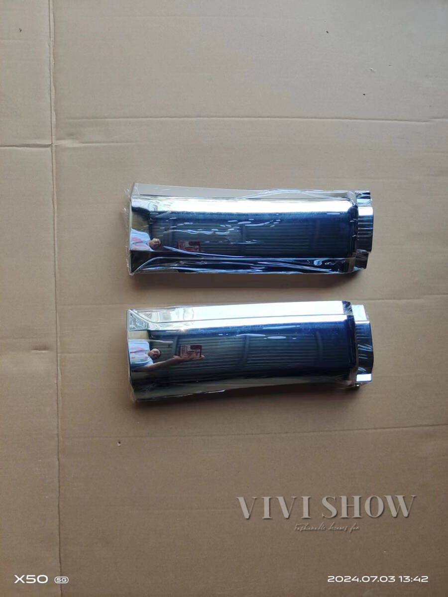 日野 17プロフィア メッキ ステップスカート ロータイプ (スタンダードスポイラー) 左右セット デコトラ sto152_画像1