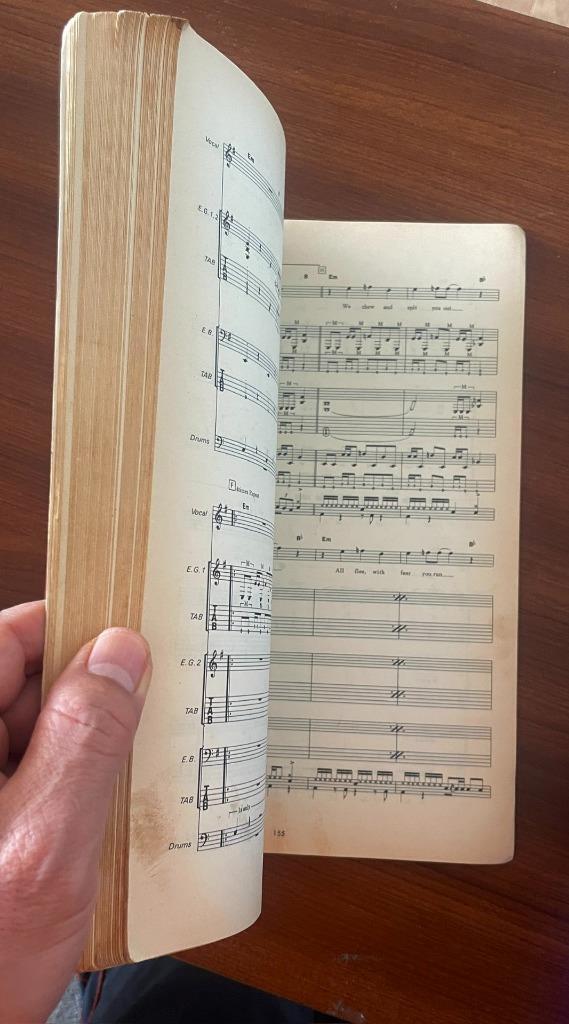 ★ メタリカ METALLICA メタルマスター Master Of Puppets バンドスコア 楽譜 _画像4