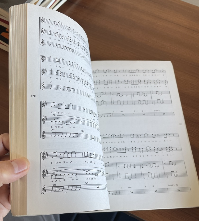 ★ オフコース OFF COURSE ベスト曲集 コピー＆タブ譜 楽譜 ギター弾き語り 小田和正 _画像5