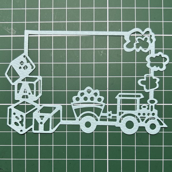 (1357C)ベビーフレーム【2枚】★カット_画像1