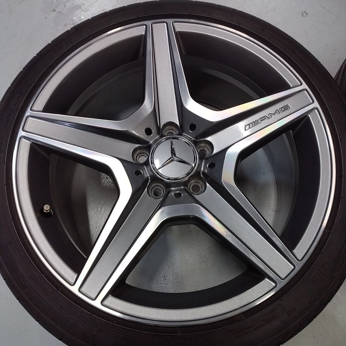 ★人気品☆メルセデス・ベンツ　Ｃクラス　Ｗ204　Ｃ63AMG 純正　AMGスタイリング6　8J+45　9J+54★新品サマータイヤ★235/40・255/35R18_画像5