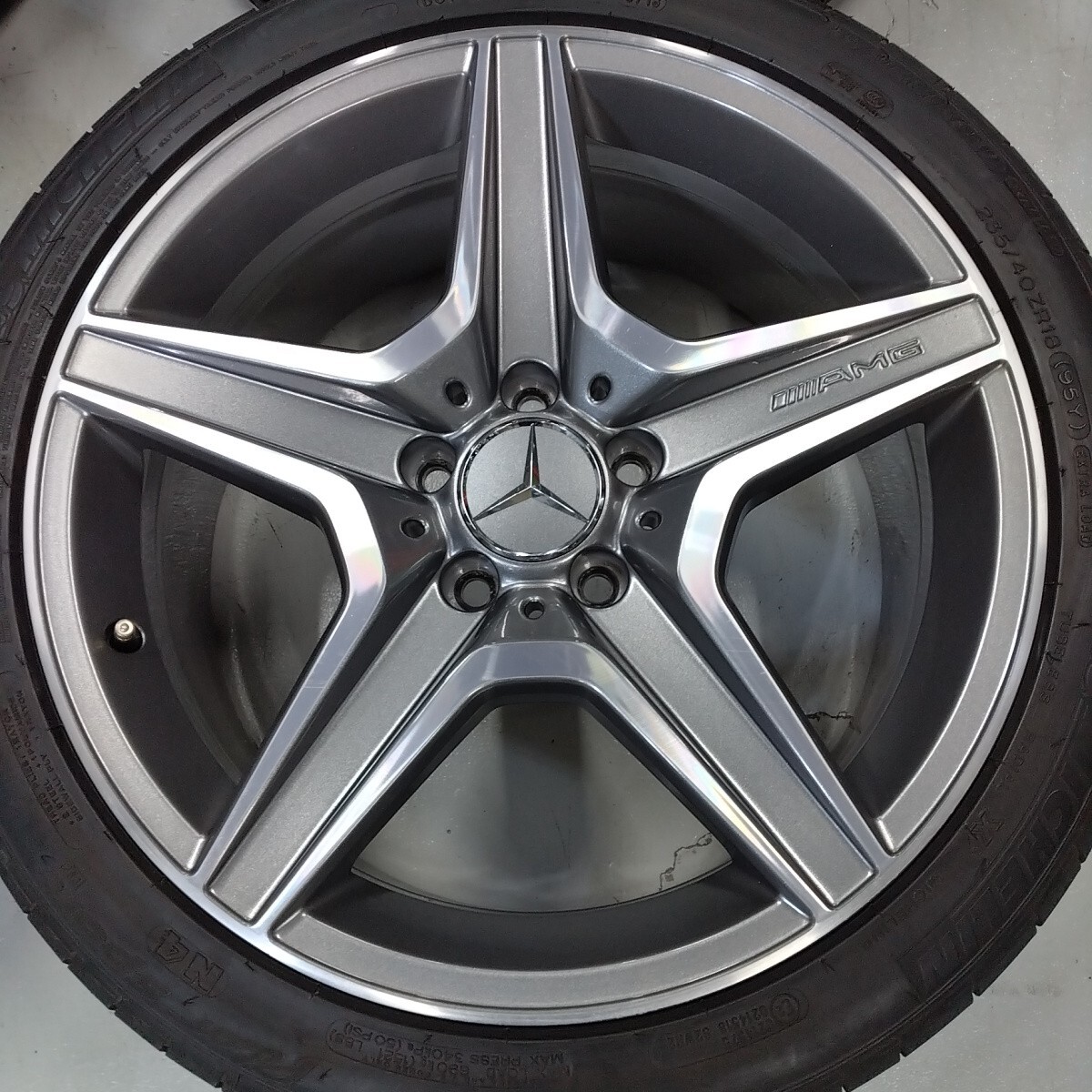 ★人気品☆メルセデス・ベンツ　Ｃクラス　Ｗ204　Ｃ63AMG 純正　AMGスタイリング6　8J+45　9J+54★新品サマータイヤ★235/40・255/35R18_画像7