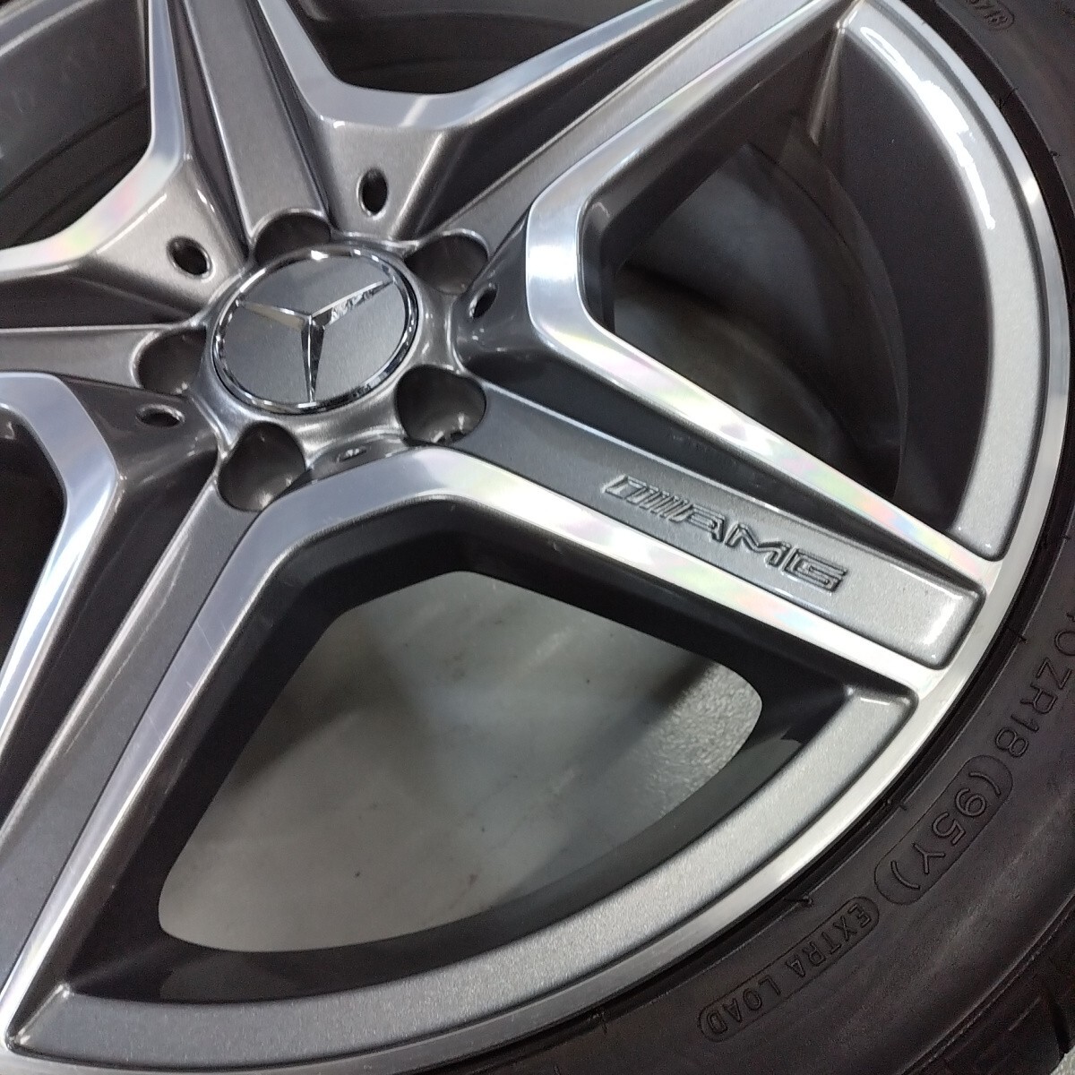 ★人気品☆メルセデス・ベンツ　Ｃクラス　Ｗ204　Ｃ63AMG 純正　AMGスタイリング6　8J+45　9J+54★新品サマータイヤ★235/40・255/35R18_画像8