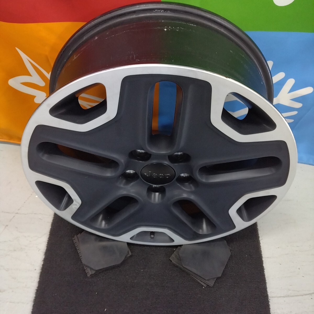 冬セット☆JEEP☆ジープ　レネゲード　トレイルホーク 純正☆6.5J+40　110-5H☆新品スタッドレス☆2025年製☆215/60R17☆RENEGADE_画像3