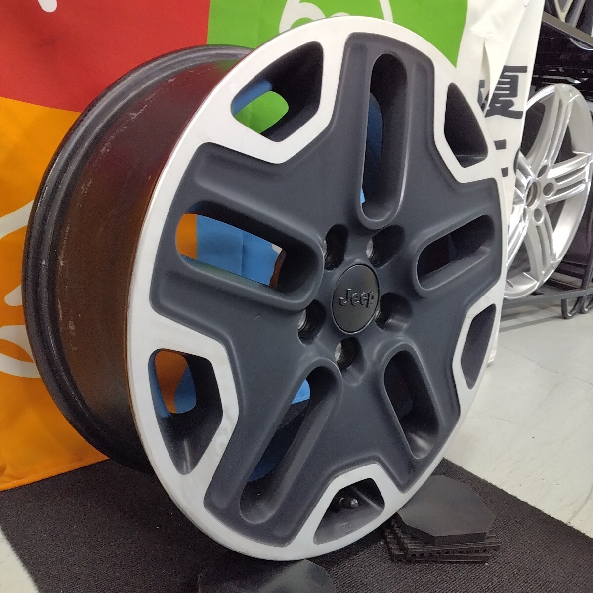 冬セット☆JEEP☆ジープ　レネゲード　トレイルホーク 純正☆6.5J+40　110-5H☆新品スタッドレス☆2025年製☆215/60R17☆RENEGADE_画像4